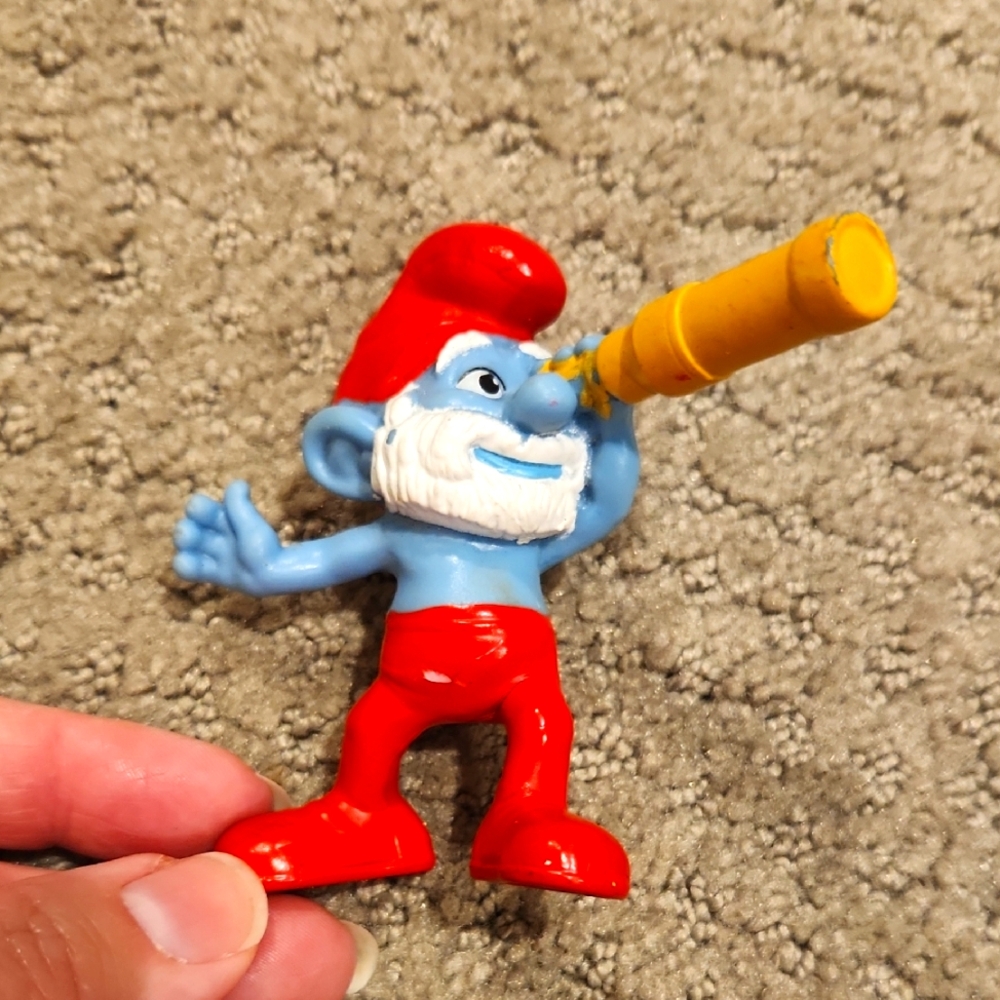Smurfs PAPA figure McDonalds